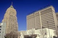 General Motors Headquarters in downtown Detroit, MI Royalty Free Stock Photo