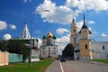 General panorama of the Kremlin in Kolomna, Russia.