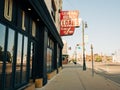 General Public Loans sign, in Corktown, Detroit, Michigan Royalty Free Stock Photo