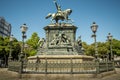 General San Martin Monument in Lagoa, Rio de Janeiro