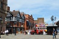 General scene of the well known city Chester Chester, UK, July 3, 2015