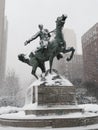 General Sheridan In Snow Storm