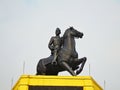 General Soedirman statue inscription Royalty Free Stock Photo