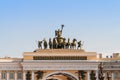 General staff building, Saint-Petersburg Royalty Free Stock Photo