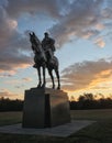 General Stonewall Jackson statue at Manassas Battlefield Bull Run