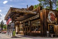 General store and Chevron Gas Station Royalty Free Stock Photo