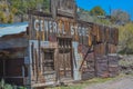 The General Store at Mogollon Ghost Town. Mogollon Historic District is a wildest mining town in Mogollon, Catron County, New Mexi