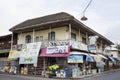 General street view of Ban Tai area in Kanchanaburi, Thailand