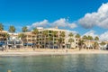 General view of the beach of Colonia de Sant Jordi