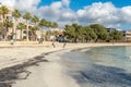 General view of the beach of Colonia de Sant Jordi