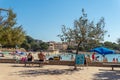 General view of the beach of Colonia de Sant Jordi