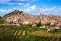 General view of Calaceite. Teruel Royalty Free Stock Photo