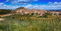 General view of Calaceite. Teruel Royalty Free Stock Photo