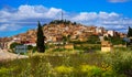 General view of Calaceite Royalty Free Stock Photo