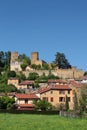 General view of Chatillon d'Azergues Royalty Free Stock Photo