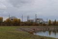 General view of Chernobyl nuclear power station on October 27, 2013 in Pripyat, Ukraine