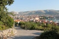 General view of the city of Trogir Croatia Royalty Free Stock Photo