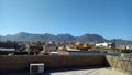 A general view of the city of Zouerate in northern Mauritania, where there are iron mines Royalty Free Stock Photo