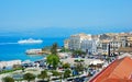 General view of corfu, greece