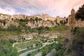 General view of Cuenca town in the morning. Castilla-La Mancha, Royalty Free Stock Photo