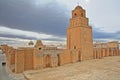 General view of the Great Mosque of Kairouan, Tunisia Royalty Free Stock Photo