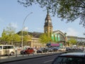 General view on Hamburg Central rail terminal building..