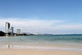 General view of Hua Hin beach Royalty Free Stock Photo