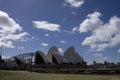 General view of the Iconic Sydney Opera House. Sydney Opera House contains the Opera House but also restaurants and bars.