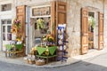 Local produce shop in the old souk of Douma, traditional Lebanese village, Lebanon