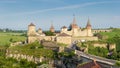 General view of mediaeval fortress in Kamianets-Podilskyi city, Ukraine