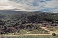 general view of the Monfrague Natural Park