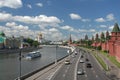 General view at Moscow. Royalty Free Stock Photo