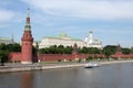 General view at Moscow kremlin