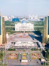 General view on new Astana. Palace