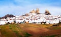 General view of old andalusian town. Olvera