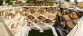 Panorama of Panna Meena ka Kund stepwell, Jaipur, India Royalty Free Stock Photo