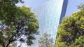 General view of the Petroleos Fountain area on Avenida Reforma in CDMX