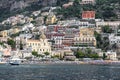 General view of Positano Town in Naples, Italy Royalty Free Stock Photo