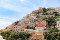 General view of Positano Town in Naples, Italy Royalty Free Stock Photo