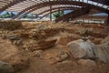 General view of the Quarter M in the Minoan palace in Malia. UNESCO tentative list Royalty Free Stock Photo