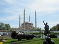 General view of Selimiye Mosque, Edirne, Turkey Royalty Free Stock Photo