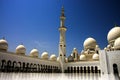 General view of Sheikh Zayed Mosque in Abu Dhabi, United Arab Em