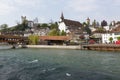 General view towards buildings in Lucerne