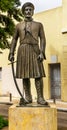 General Yannis Makriyiannis Statue Acropolis Athens Greece