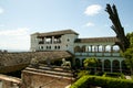 Generalife in the Alhambra - Granada - Spain Royalty Free Stock Photo