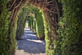 Generalife garden in Granada, Spain