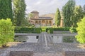 Generalife gardens, alhambra, spain Royalty Free Stock Photo