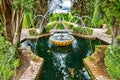 Generalife gardens Granada Royalty Free Stock Photo