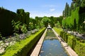 Generalife gardens, Granada, Spain Royalty Free Stock Photo