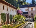 Generallife Alhambra White Palace Granada Andalusia Spain Royalty Free Stock Photo